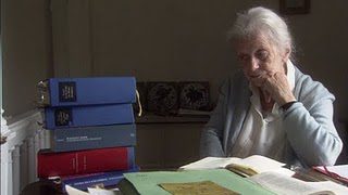 Svetlana Geier working on her translations