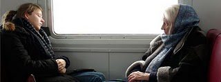 Svetlana and her granddaughter traveling back to her homeland for the first time in 60 years
